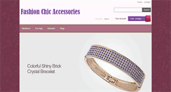Desktop Screenshot of fashionchicaccessories.com